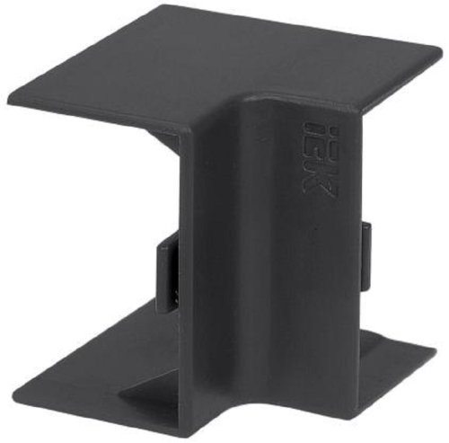 Угол внутренний для кабель-канала IEK Элекор 20x10мм черный фото Угол внутренний для кабель-канала IEK Элекор 20x10мм черный картинка